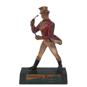 Johnnie Walker point of sale advertising statue, celluloid and…