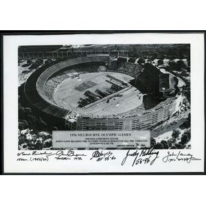 1956 Melbourne Olympics: Photograph of MCG during Opening…