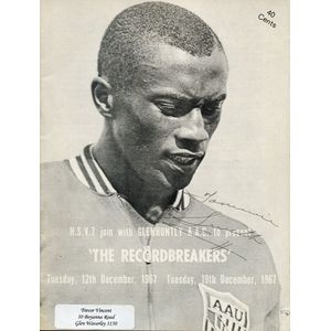 1968 Mexico Olympics - Black Power Salute: Rare programme from…