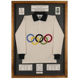2000 Sydney Olympics: Sydney/AFL display comprising replica…