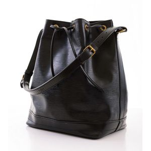 Black Louis Vuitton Epi Bicolor Noe Bag - For Sale on 1stDibs