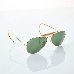 A pair of Ray Ban Outdoorsmen Aviator sunglasses. Made in Italy.&hellip;