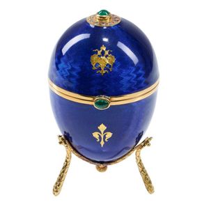 A fine 18ct gold, enamel, diamond and emerald limited edition…