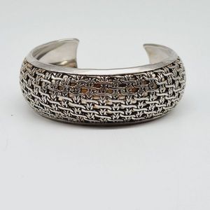 Sterling Silver Woven Cuff Bracelet by Tiffany & Co - Bracelets/Bangles ...