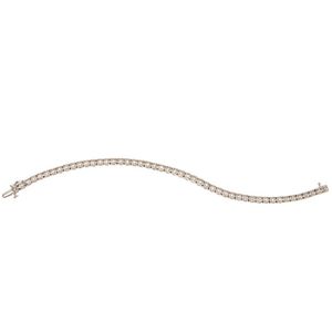 A tennis bracelet, forty-eight channel set round brilliant cut&hellip;