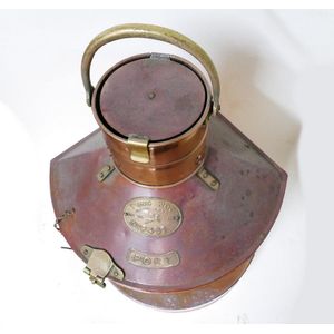 Tung Woo Anchor Lantern Nautical Ship Oil To Electric Lamp Conversion