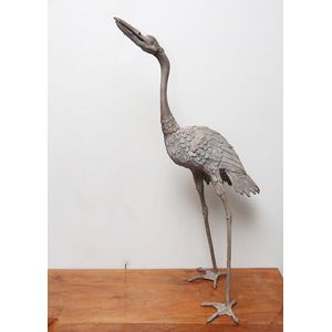 ブロンズ彫刻 \"The Dancing Brolga\" Bronze Maquette of Dancing Brolgas Statue Commissioned for