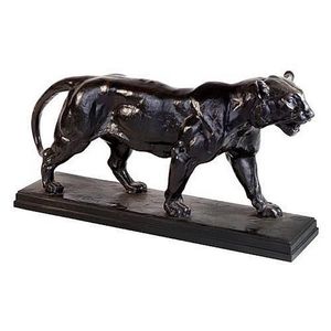 Antoine Louis Barye (1795-1875). A bronze strolling tiger on…