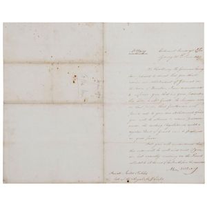 Autographed Letter From Alexander Mcleay, Colonial Secretary,…