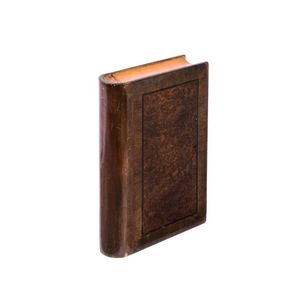 A book box, burl timber, maple, pine and cedar, late 19th…