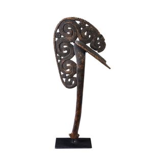 A ceremonial adze, Melanesian, late 19th early 20th century,…