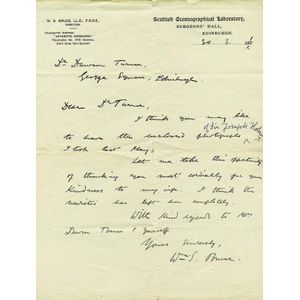 Scottish National Antarctic Expedition, 1902 - 1904:…