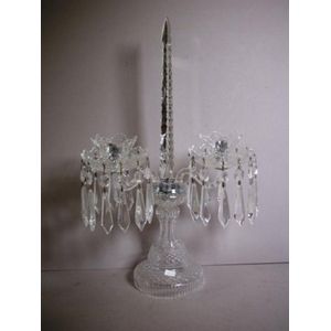 Two newest 25” crystal candleabras