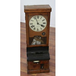 Vintage Industrial And Commercial Time Recorder Clocks Price Guide And Values