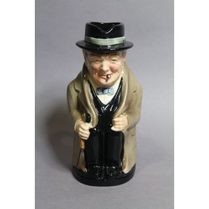 Winston Churchill Jug by Royal Doulton - Royal Doulton - Ceramics