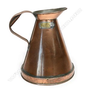 Vintage European Brass Measuring Cups -  New Zealand