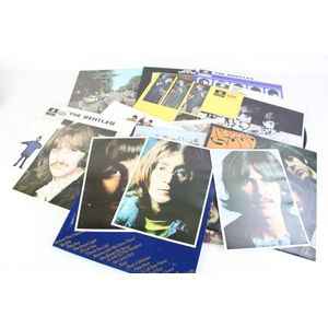 The Beatles Collection: a boxed set of 13 Beatles vinyl records…