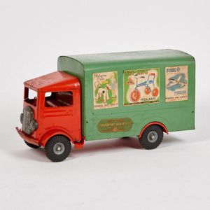 A vintage Triang transport truck, with original rubber wheels…