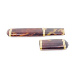 Victorian tortoiseshell needle case c.1880, see page 97 of the…
