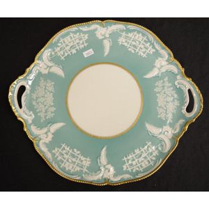 Rosenthal 'Sans Souci' serving platter embossed white…