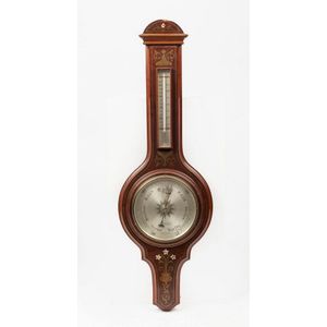 19th Century English Banjo Barometer, 95cm High - Barometers ...