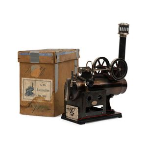 Doll, Co steam engine, Overtype stationary steam engine, model…