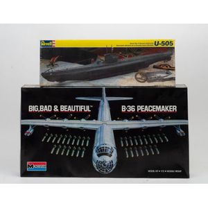 Scale model Kits, boxed with Revell U-505 Submarine, model…
