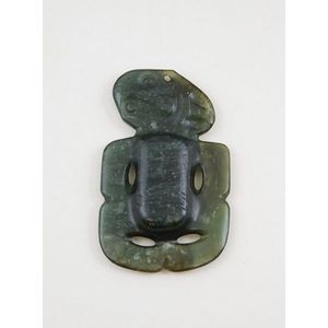 Important Hei Tiki Pounamu from Mrs. Maora Tamihana - New Zealand Maori ...