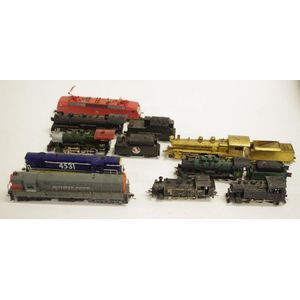 Collection vintage model electric train locomotive a total of…