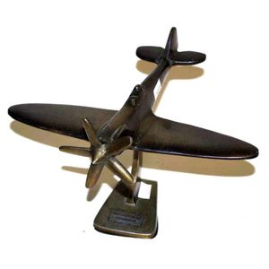 Vintage brass RAAF Laverton brass model aircraft marked…