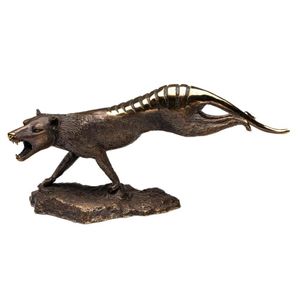 Bronze Thylacine Sculpture by Eddie and David Wentorf, Limited Edition ...