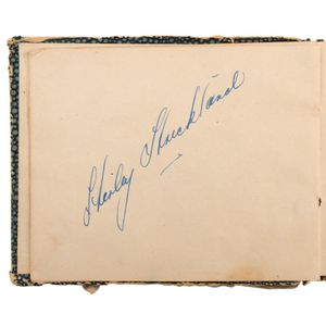 Autograph book: with signatures of athletes competing in 1948,…