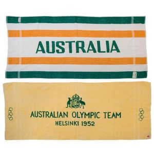 1952 Helsinki & 1956 Melbourne: Australian Olympic team bath…