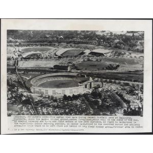 Melbourne Olympics - Melbourne cricket ground: press Agency…