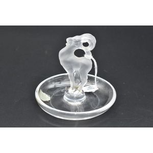 Lalique (France) ring and pin dishes - price guide and values