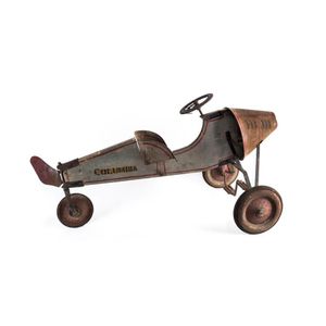 The 'Columbia' depression era peddle aeroplane with original…