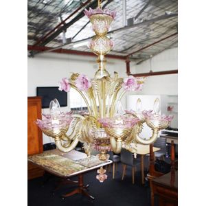 Venetian Murano chandeliers price guide and values