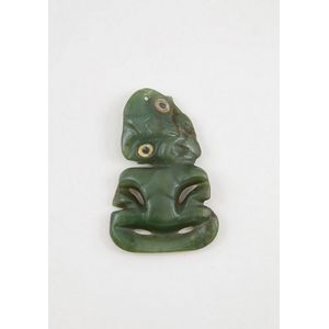 Early hei tiki pounamu stunning early example in orthodox…