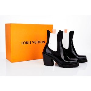 Limitless leather boots Louis Vuitton Black size 39 EU in Leather