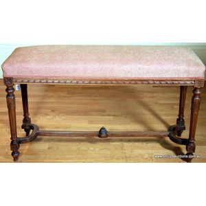 Antique wooden bench seats - price guide and values