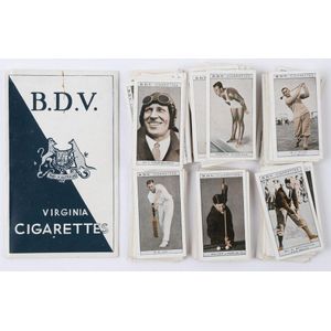 Cigarette cards: 1933 Godfrey Phillips 'Who's Who in Australian…
