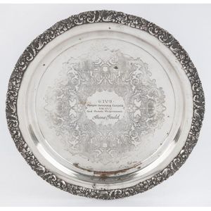 Swimming: Shane Gould: silver-plated trophy tray, engraved 'G.T.…
