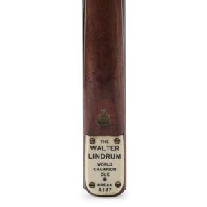 Walter Lindrum: cue: 'The Walter Lindrum World Champion cue:…