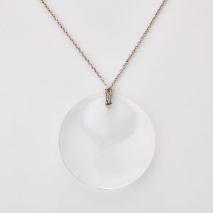 A Tiffany & Co, Elsa Peretti, rock crystal (quartz) pendant&hellip;