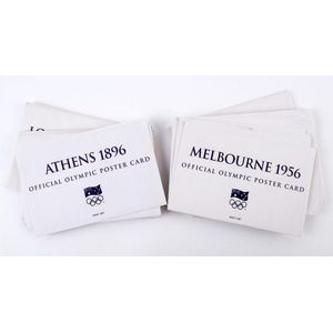 Olympic poster cards: official Aoc (Australian Olympic…