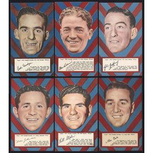 Argus 1953 'Football Portraits': Fitzroy: complete set of…