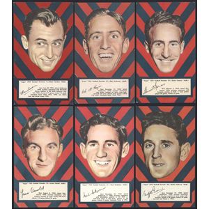 Argus 1953 'Football Portraits': Melbourne: complete set of…