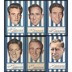 Argus 1953 'Football Portraits': North Melbourne: complete set…