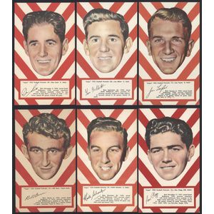 Argus 1953 'Football Portraits': South Melbourne: complete set…