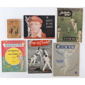 A small range of publications including 1931 'The Athletic news…